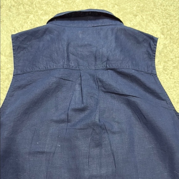 J.Crew | Size M | Navy Sleeveless Top - Picture 4 of 13